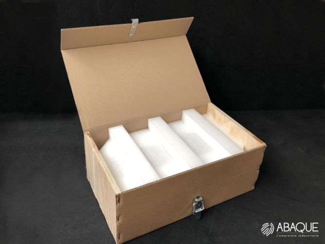 wrap emballage industriel - Groupe Abaque - Condi Atlantique - wrap around