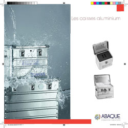 emballage en aluminum- Groupe Abaque - Condi Atlantique - caisse en aluminium